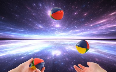 Juggling or multi-tasking or just going at warp speed?