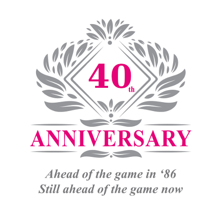 40thSquaremain Scholefield People 40th anniversary logo
