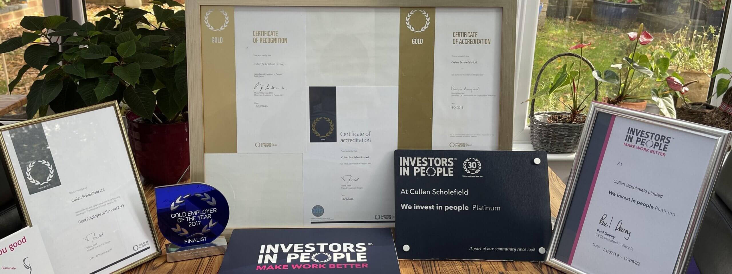 Investors in People: Scoring the Platinum Double!