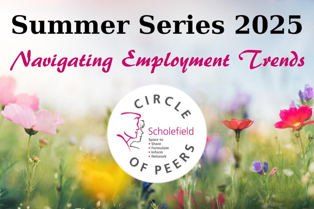 Summer flowers title banner